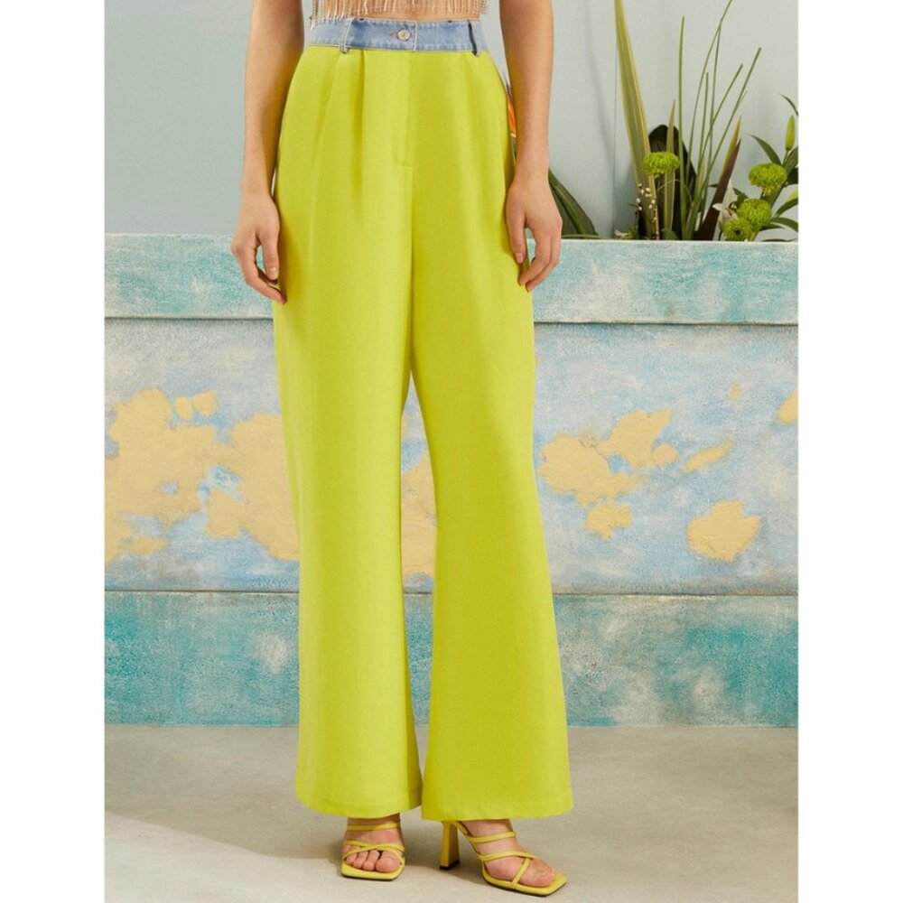 High Waist Wide Leg Pant